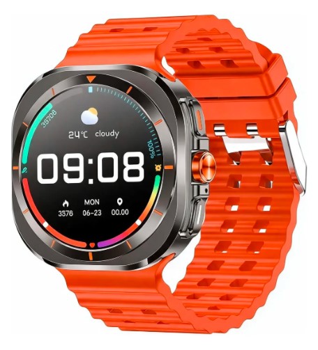 Relógio Smartwatch Titânio 44mm À Prova D'água Gps - foto 1